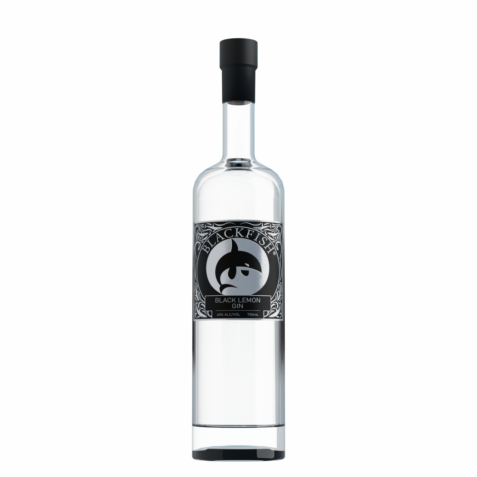 Black Lemon Gin 750mL