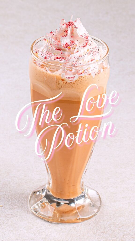 The Love Potion Latte Cocktail